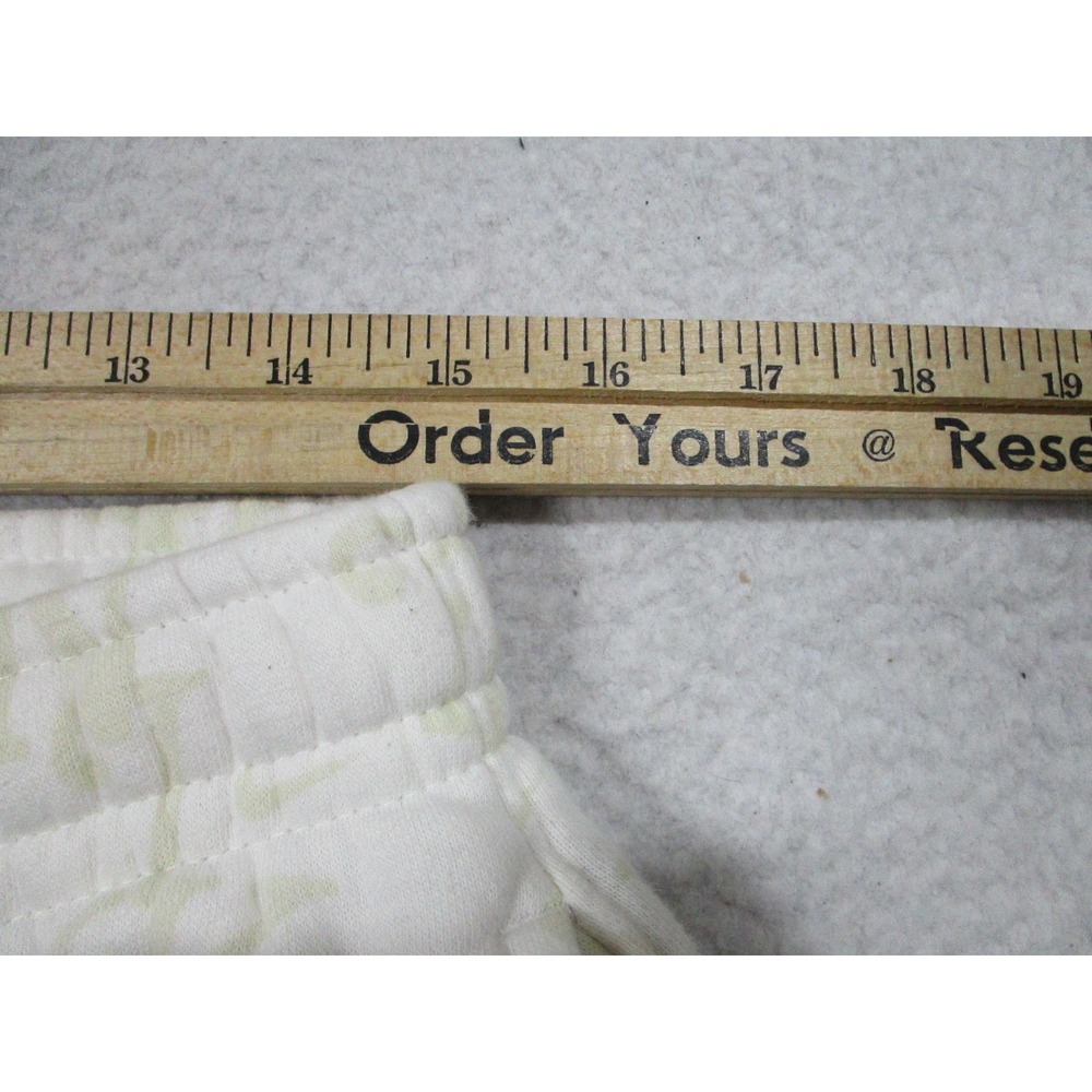 Nike Pants Mens Medium White Fleece Joggers Sweatpants‎ Monogram FZ2231-133 - Picture 7 of 11